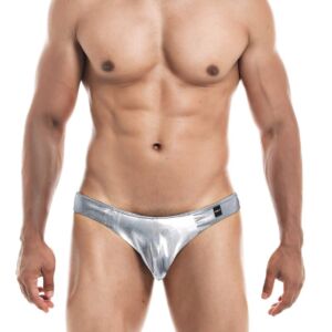 Slip Argento a Gamba Bassa