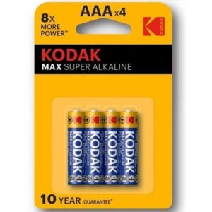 Batterie Kodak Max AAA 4 confezioni