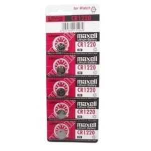Batterie Max Power CR1220 3V (Pacco da 5)