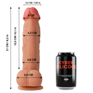 Silicock Cyber Real 21cm

