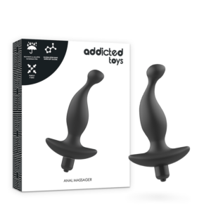 Vibratore Anale Vibrante in Obsidiana