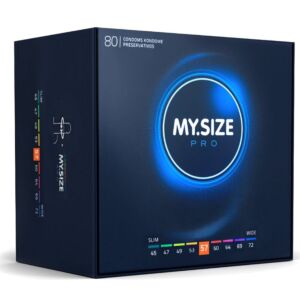 Confezione MySize 57mm: Protezione Perfetta (80 pezzi)