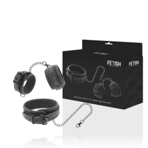 Collana e set di manette Vegan Bondage