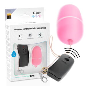Uovo Vibrante Rosa con Telecomando