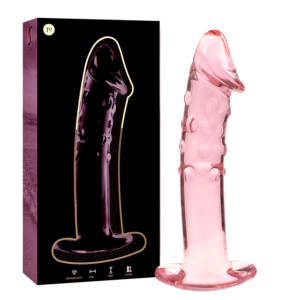 Dildo in vetro Rosa Nebula