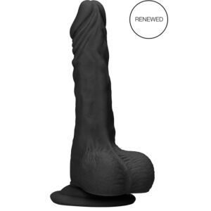 Dildo Nero con Palline dAcciaio