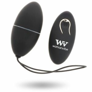 Uovo Vibrante Telecomandato Black Silk