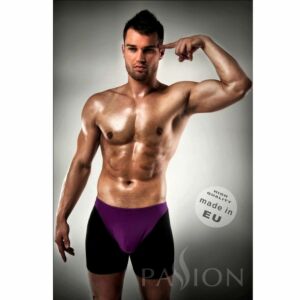 Boxer Passione Nero Viola S/M