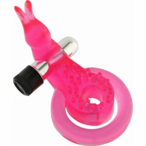 Anello Farfalla in Gelatina Rosa