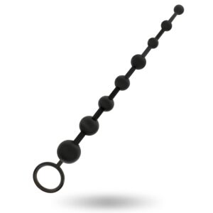 Palle anali in ossidiana 29cm