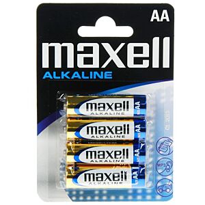 Blister Maxell AA LR6: Energia Infinita