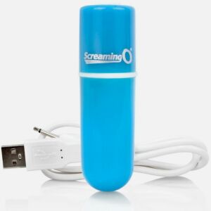 Urlando il proiettile vibrante ricaricabile vooom blu