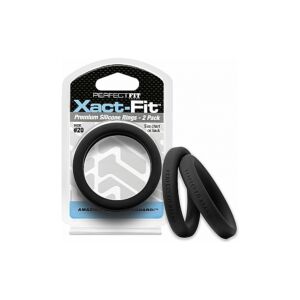 Anelli Xact-fit: Anelli di Misura Perfetta (Nero)