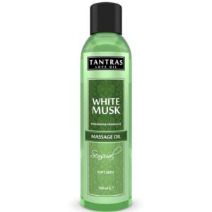 Intimateline Olio d'Amore Tantras Musk Bianco 150ml