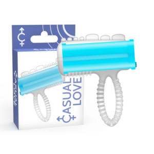 Anello Vibrante Linguale Blu "Blue Bliss