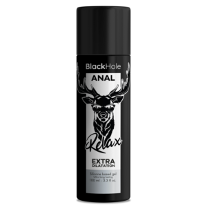 Buco Nero Rilassante Anale - Lubrificante al Silicone per Dilatazione Anale da 100 ml