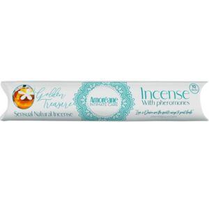 Amoreane - Tesoro Dorato Incenso con Feromoni Aroma Gelsomino