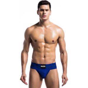 Fetish classico jockstrap largo - blu - SexShopSEO