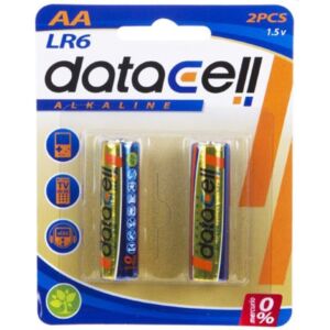 Blister 2 batterie alcaline LR6/AA - Datacell
