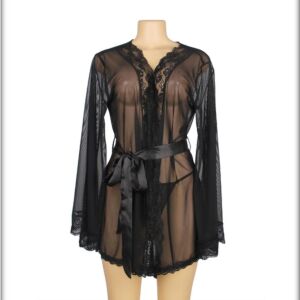 Babydoll in Pizzo Taglie Forti 3XL Lungo