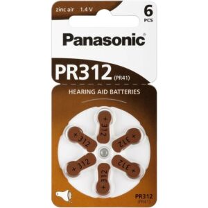 Pacchetto Energia Vitale PR312 - 6 Batterie Panasonic