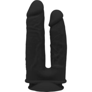 Dildo Doppio RealFeel - Nero