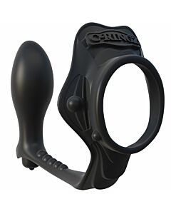 Fantasy c-ring rock hard anillo potenciador con plug anal