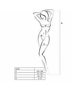 Calze Bodystocking Passione Nero