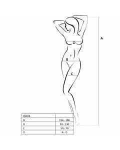 Calze Bodystocking Bianco Estasi