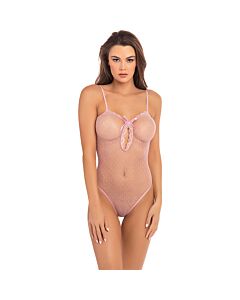 Semitrasparente attraverso il corpo non visto - rosa