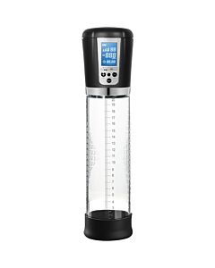 Pompa automatica LCD ricaricabile Premium - Trasparente