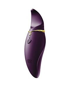 Stimolatore di clitoride viola eroe Zalo