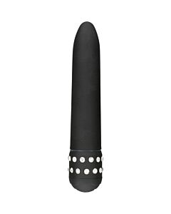 Vibratore Superbe nero con diamanti
