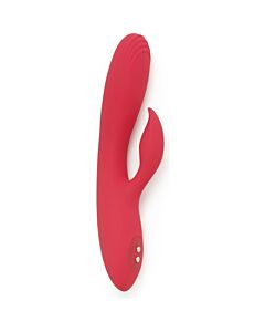 Coniglietto vibrante in silicone intenso - rosa