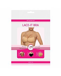 Byebra lace-it realzador push-up cup d negro