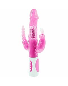 Vibratore Tri-Bunny Rotante