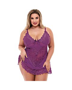 Mini camicia di pizzo - picardias morado