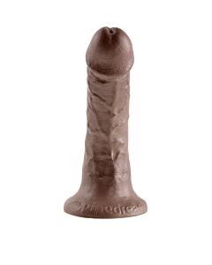 King cock 6 'pene marron 152 cm