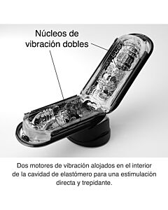 Tenga vibrazione 0 (zero) vibrazione elettronica negro