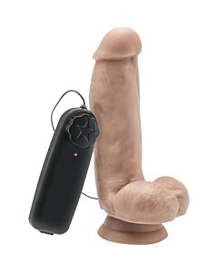 Pene vibrante con testicoli 15 cm