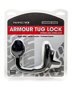 Anello rimorchiatore armatura con spina nera