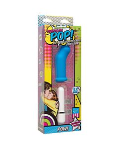 Vibratore pop americano blu pow