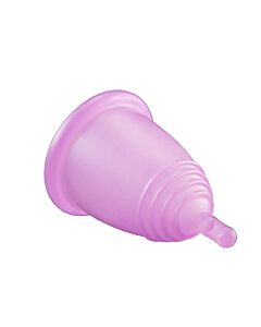 Coppetta mestruale rosa extra large