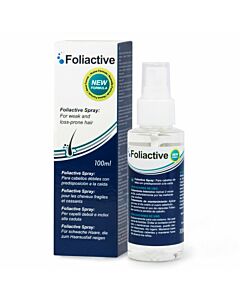 Spray foliacattivo per prevenire la caduta e la crescita dei capelli