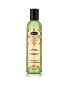 Olio da massaggio alla vaniglia e sandalo Kamasutra 236 ml