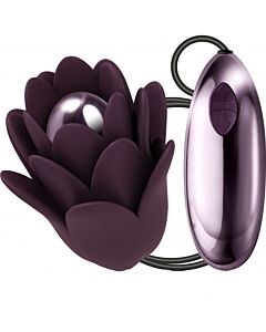 Vibratore Zinnia con telecomando - viola
