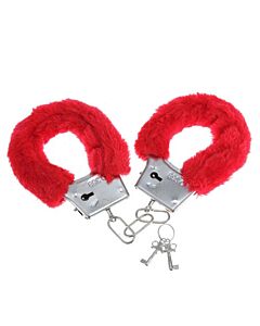 Manette di Peluche Rosso Seduzione