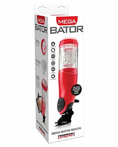 Pdx mega bator usb maschio masturbatore bocca rossa