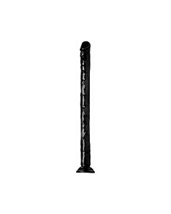 Dildo flessibile realistico 50 cm - nero