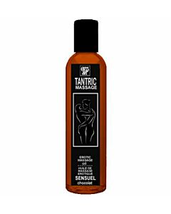 Olio da massaggio tantrico naturale eros-art e afrodisiaco con cioccolato 200ml